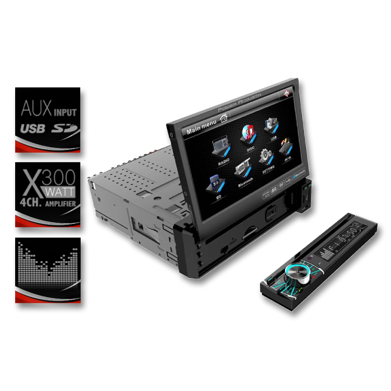 ポータブルプレーヤー Carrozzeria car stereo Bluetooth Pioneer Carrozzeria Car Audio 2DIN CD / USB / Bluetooth FH